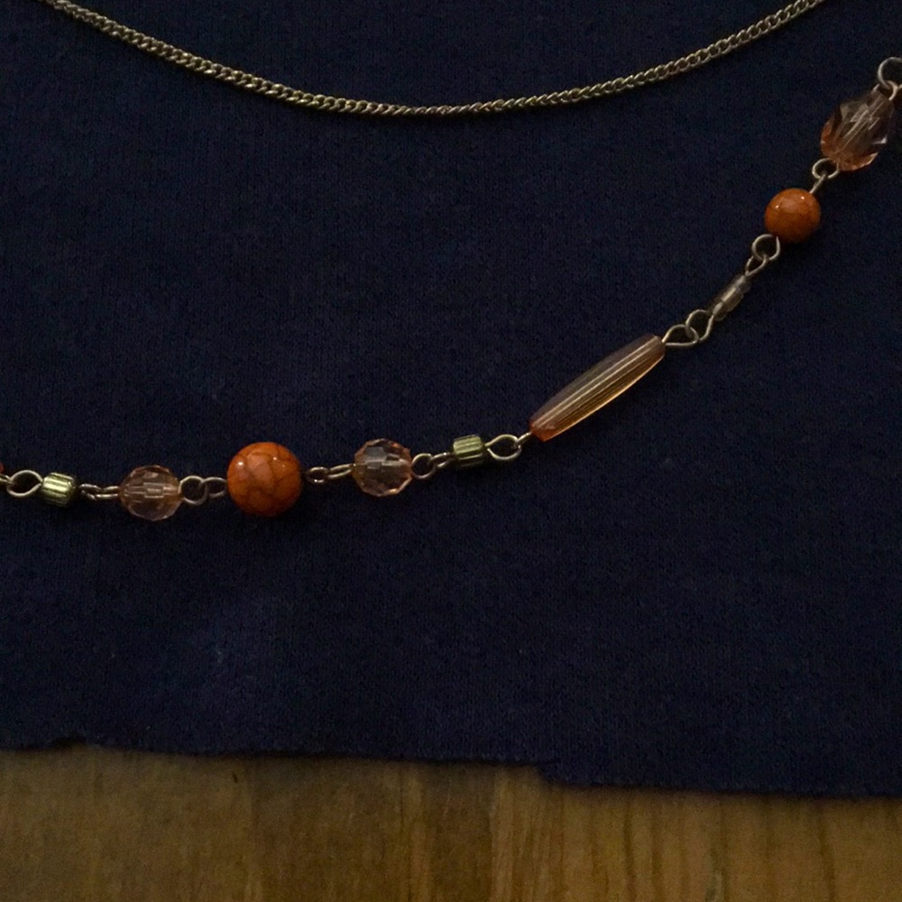 Three strand necklace